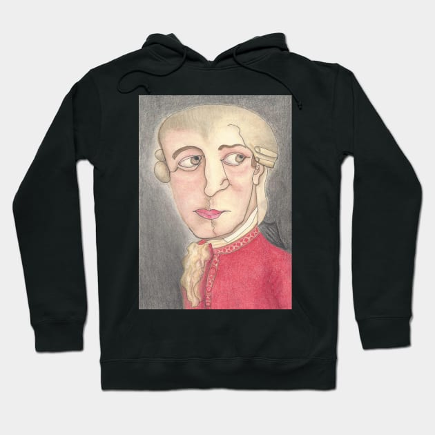 Mozart Hoodie by DeborahMcGrath